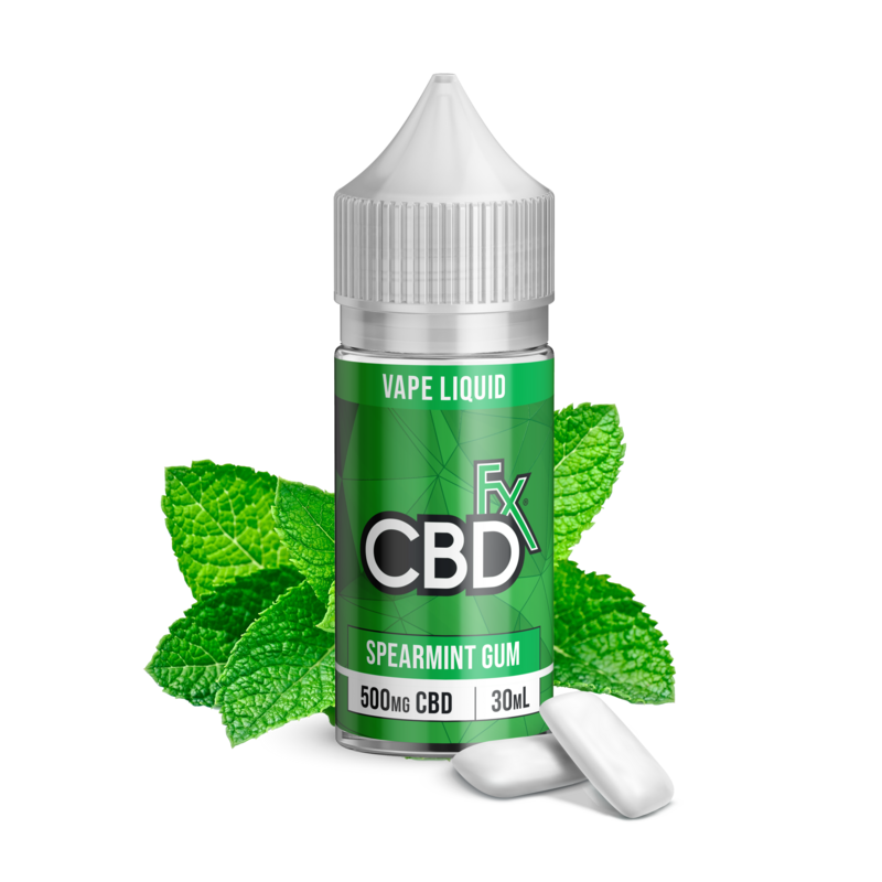 CBDfx Fresh Mint CBD Vape Juice 500 mg
