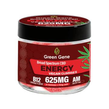 Green Gene Broad Spectrum CBD Gummies Energy
