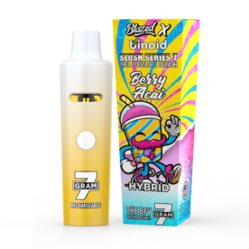 Blazed x Binoid 7 Gram THCA Disposable Vape – Slush Series Review