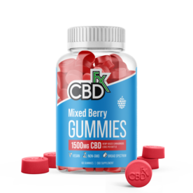 CBDfx Original Mixed Berry CBD Gummies 1500–6000mg Review