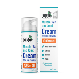 CBDfx CBD Cream For Muscle & Joint: Cooling Formula 1000-3000mg Review