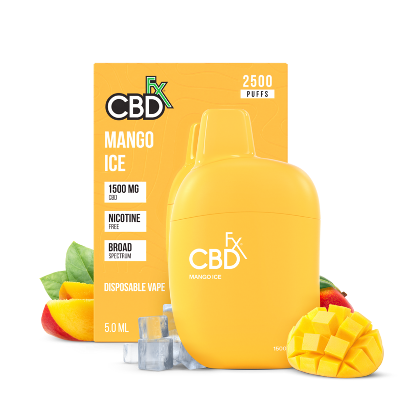 CBDfx Mango Ice CBD Vape Pen 1500mg Review