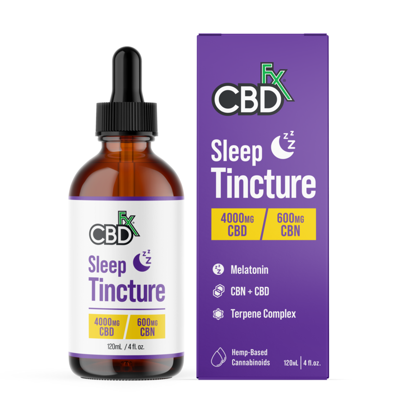 CBDfx CBD Oil Sleep Tincture 4000mg