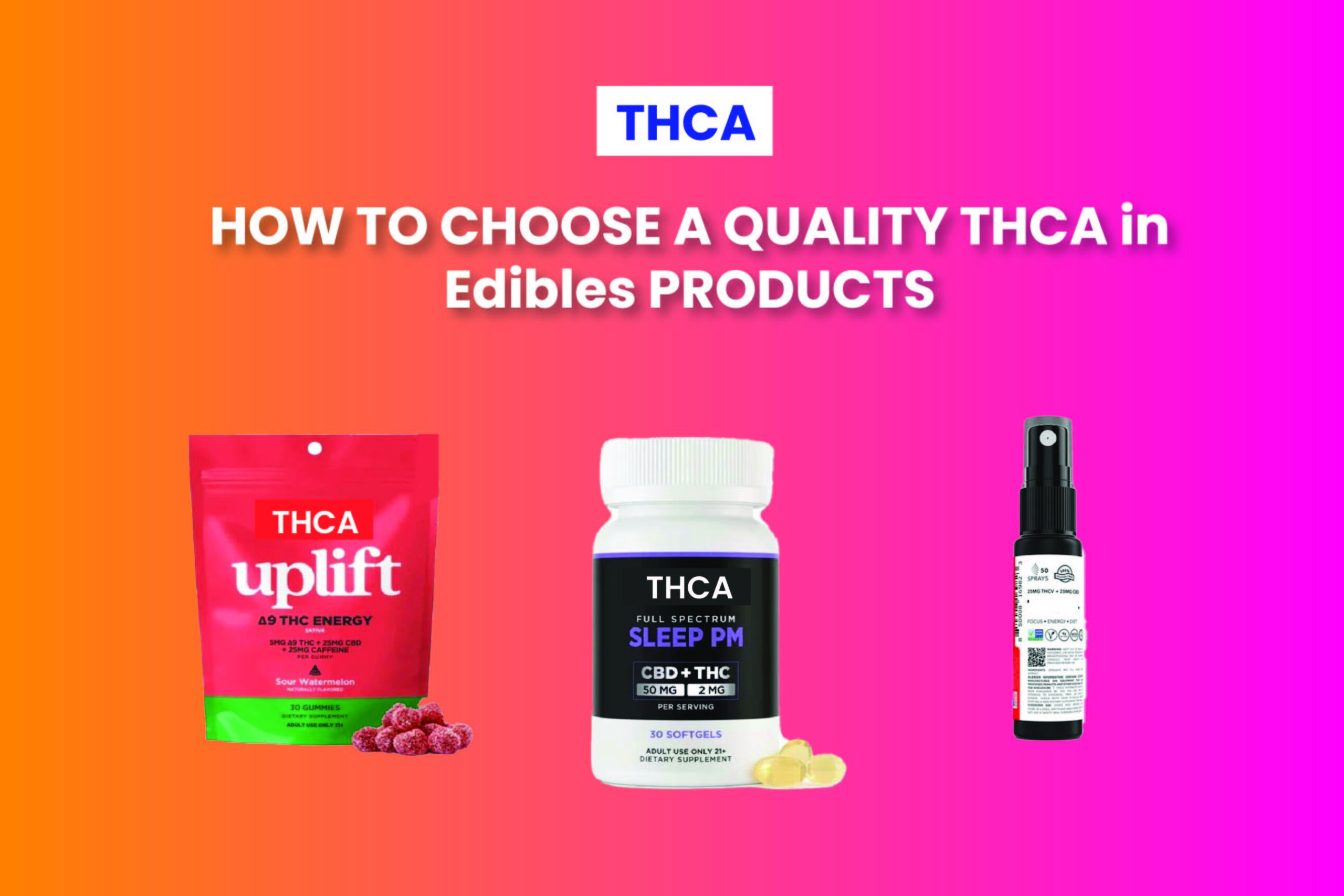 THCA in Edibles
