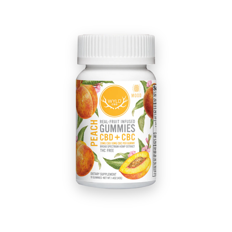 WYLD Gummies Peach