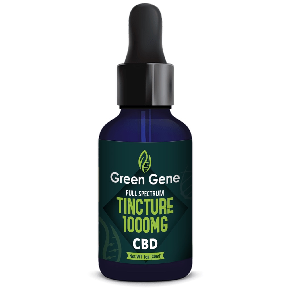 Full Spectrum Kosher CBD Tincture Green Gene Extra