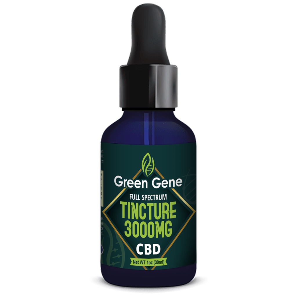 Strength Full Spectrum Kosher CBD Tincture Green Gene Extra