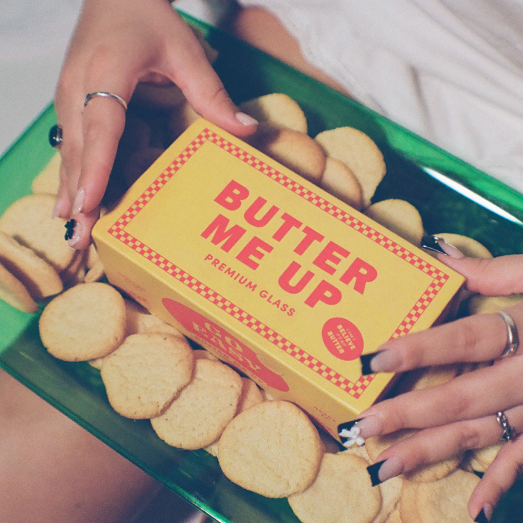 Go Easy Butter Me Up Hand Pipe Glassware