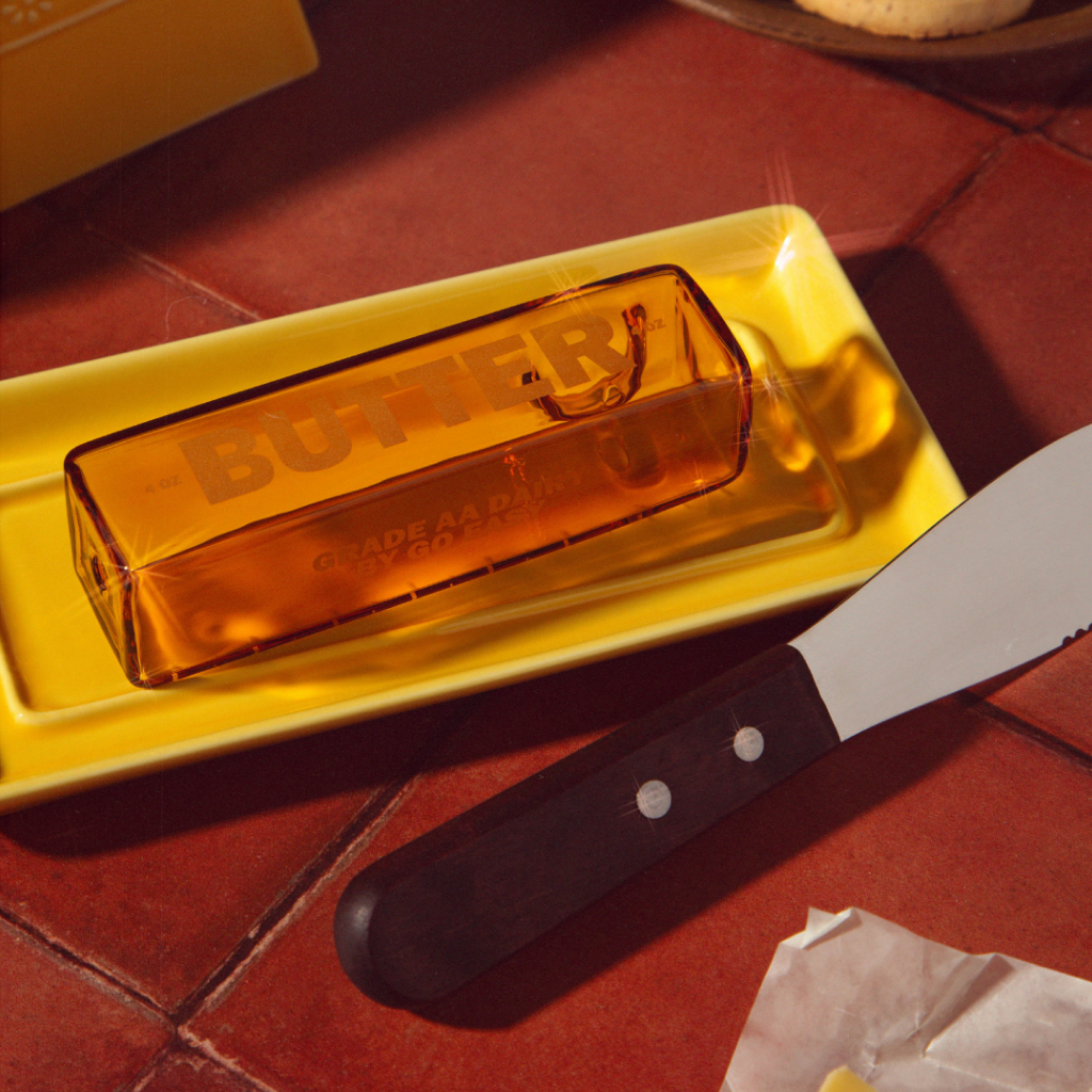 Hand Pipe Glassware Go Easy Butter Me Up