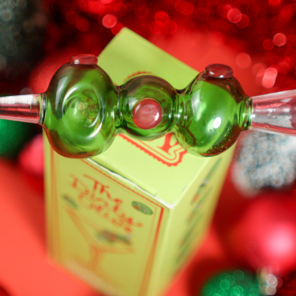 Glassware Spoon Pipe Go Easy Dirty Olive