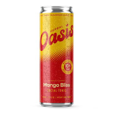 a can of herbal oasis tonic
