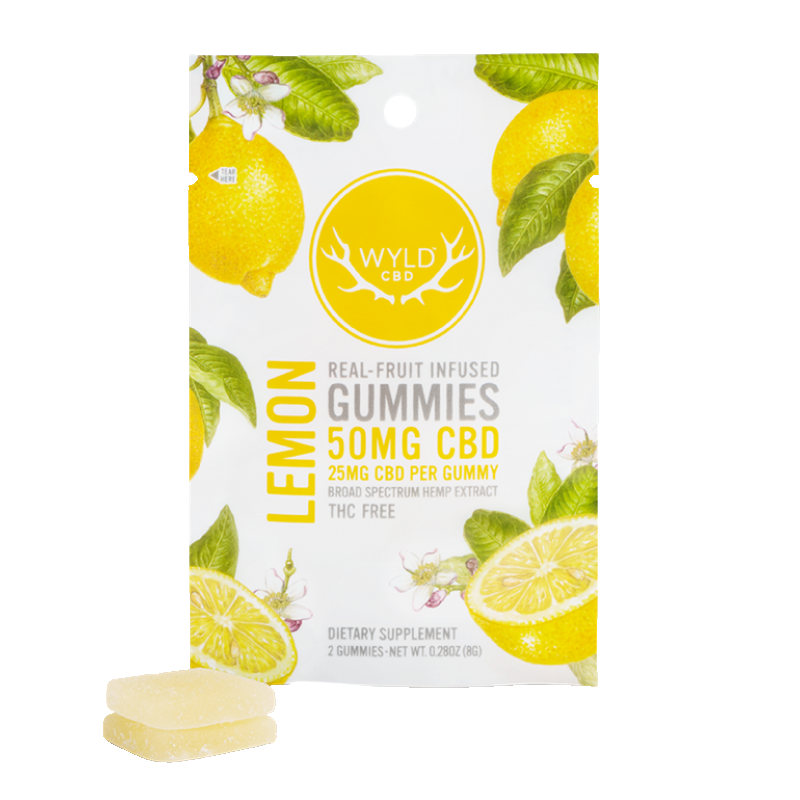 WYLD CBD Lemon Infused CBD Gummies